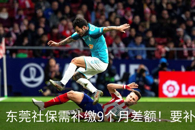 东莞社保需补缴9个月差额！要补多少钱？